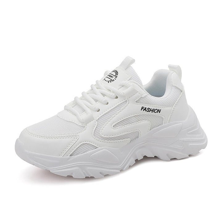 Damen Sportliche Sneakers Mit Atmungsaktivem Obermaterial – Gepolsterte Komfortschuhe