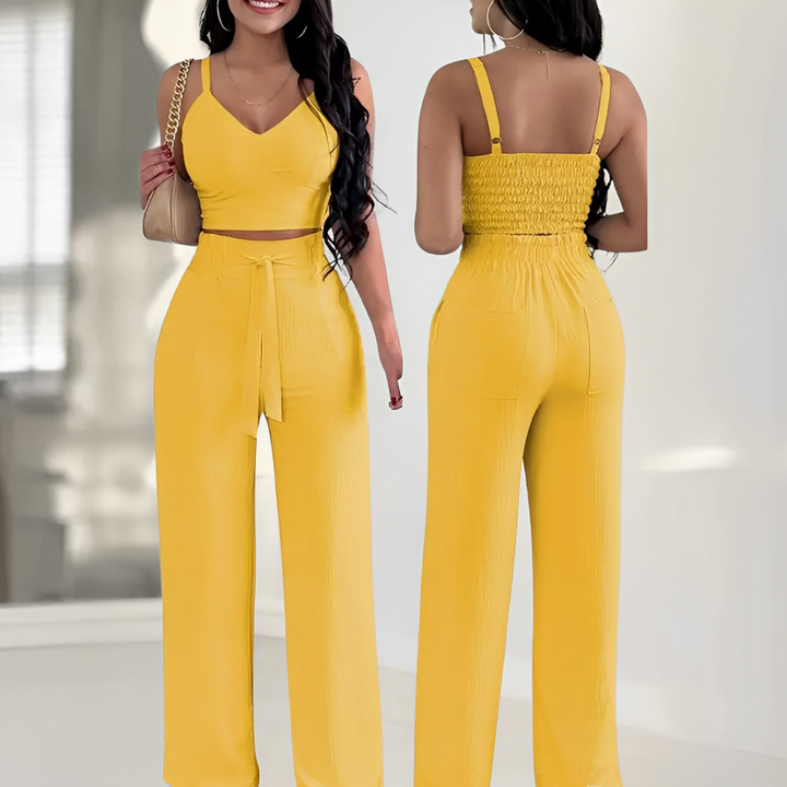 Zweiteiliges Hosenset für Damen