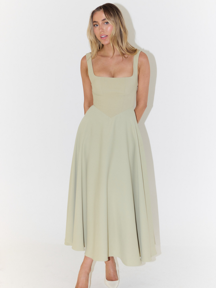 Damen Schwarzes Ärmelloses Kleid