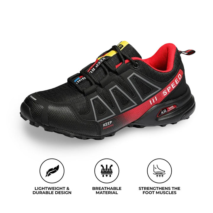Herren Schnür Laufschuhe