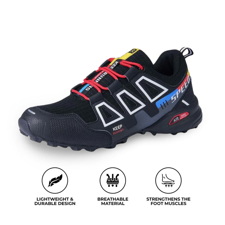 Herren Schnür Laufschuhe