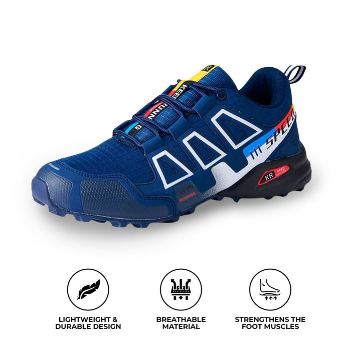 Herren Schnür Laufschuhe