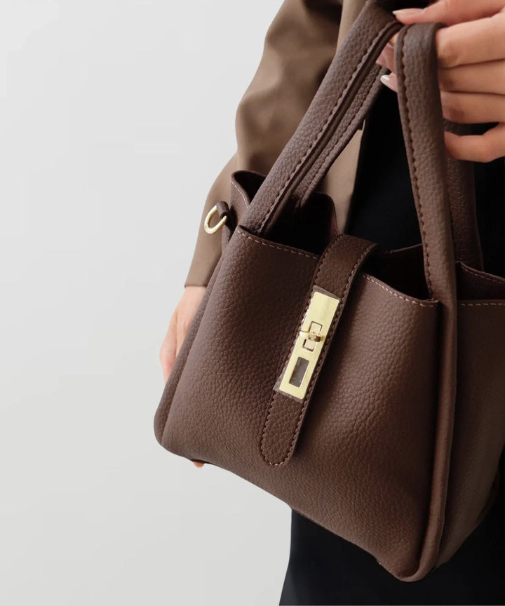 Damen Verstellbare Leder Handtasche