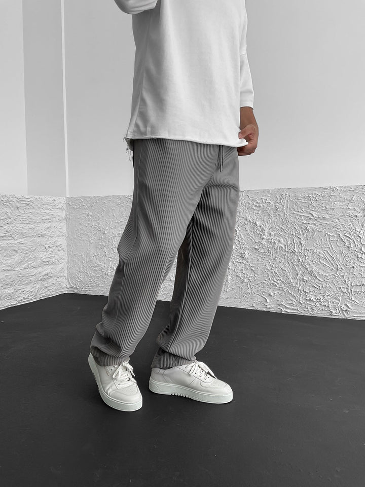 Gerippte Relaxed-Fit-Hose