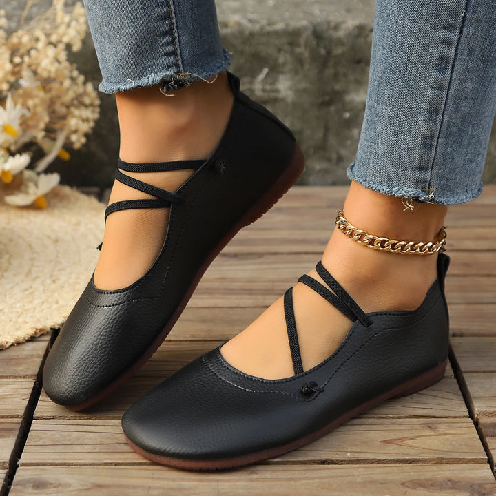 Damen Slip-on aus Leder