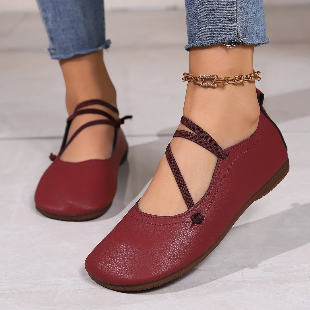 Damen Slip-on aus Leder