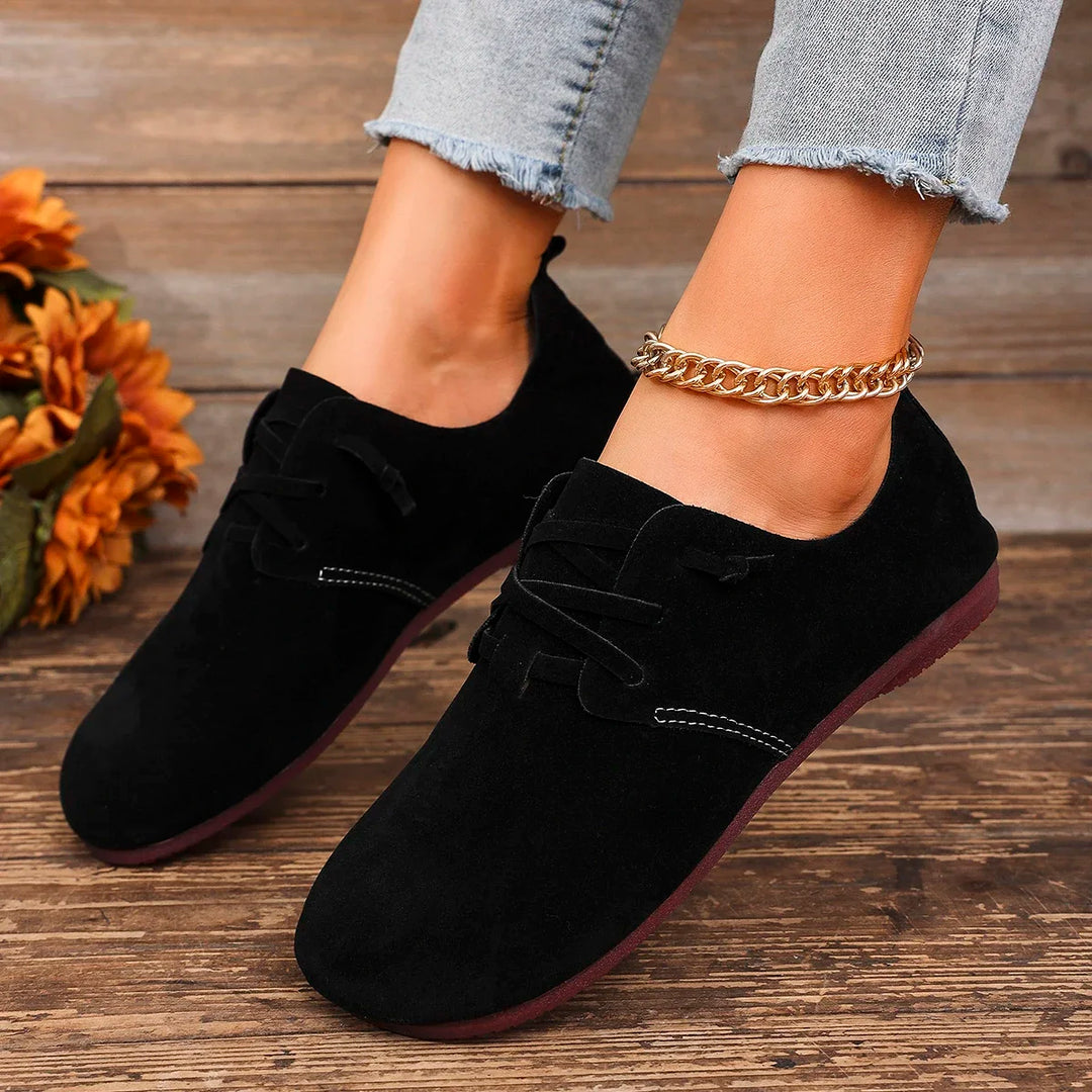 Damen Leder Slip-on