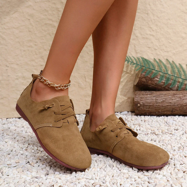 Damen Leder Slip-on
