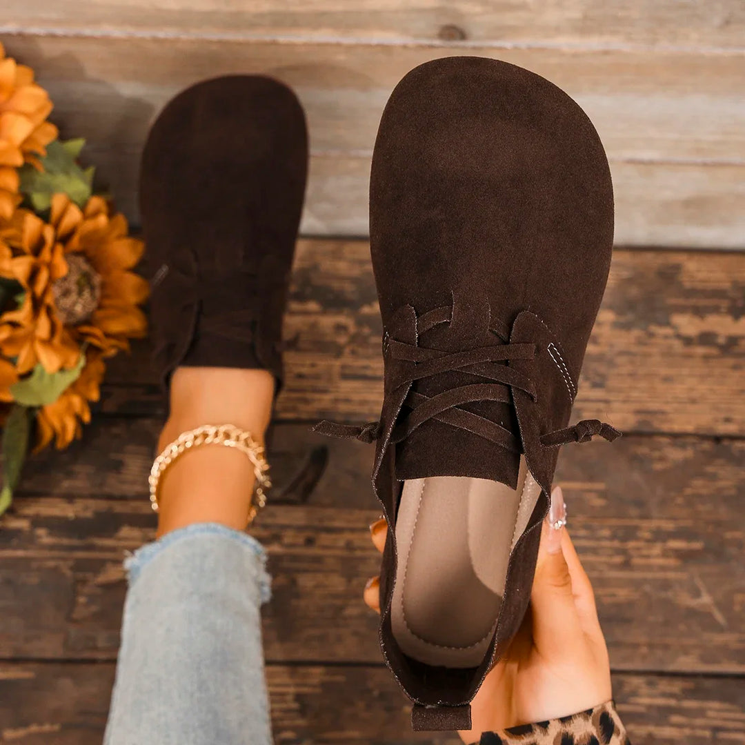 Damen Leder Slip-on
