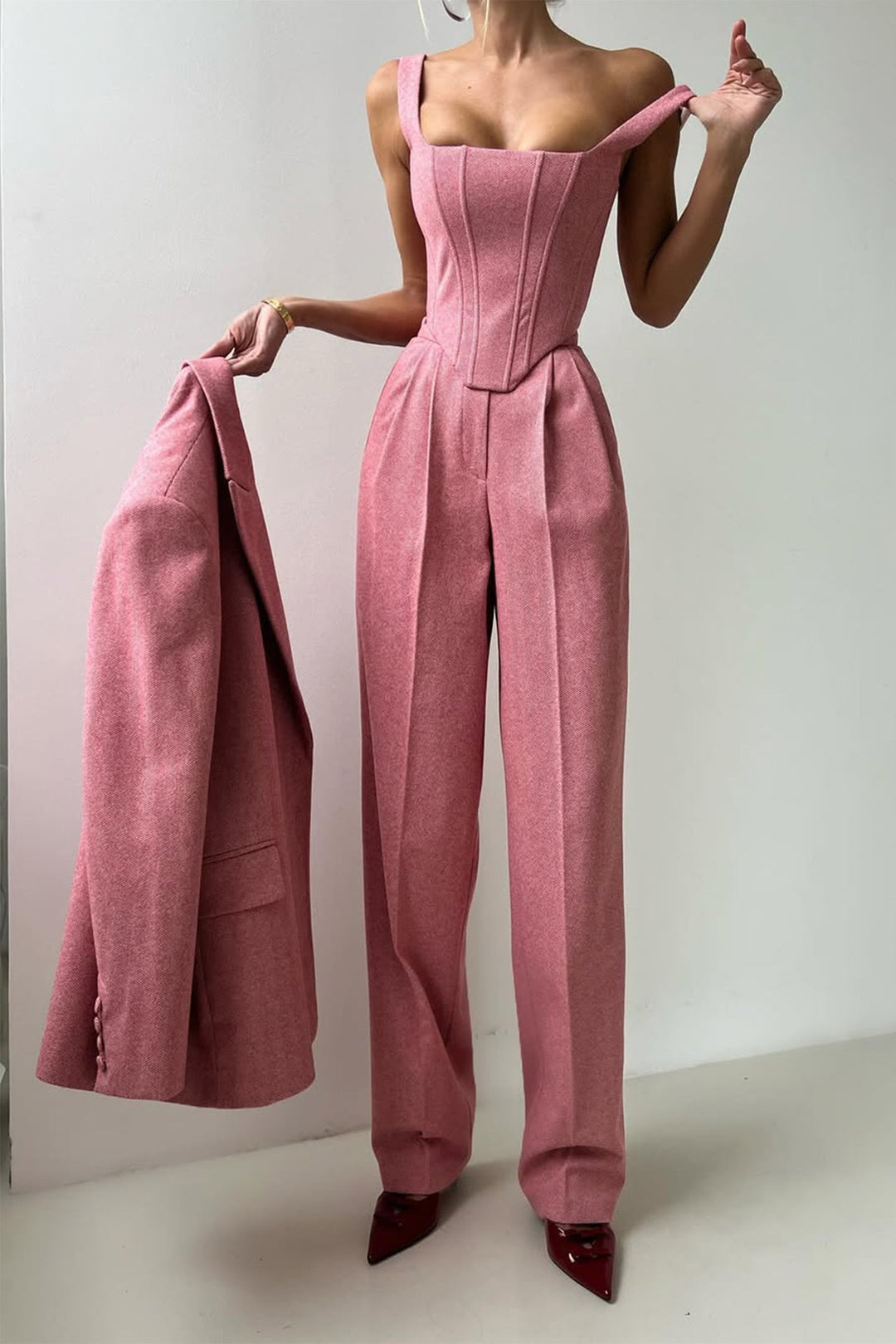 Damen Dreiteiliges Anzug Set