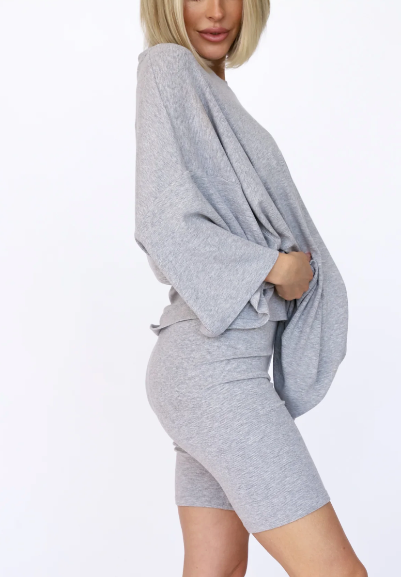 Damen Lounge Set Mit Lockerem Schnitt
