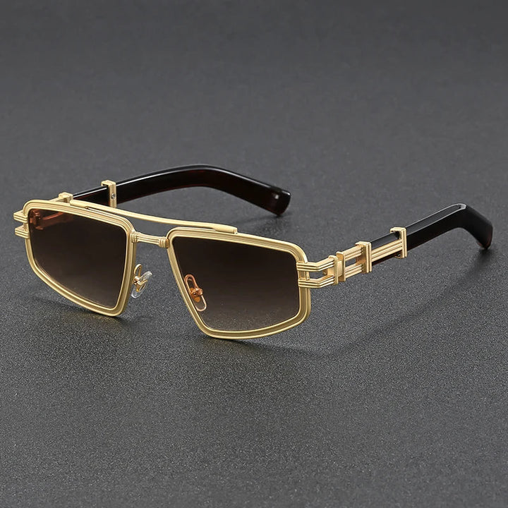 Unisex Retro Vollrahmen Sonnenbrille – Stilvolle UV Schutz Brille