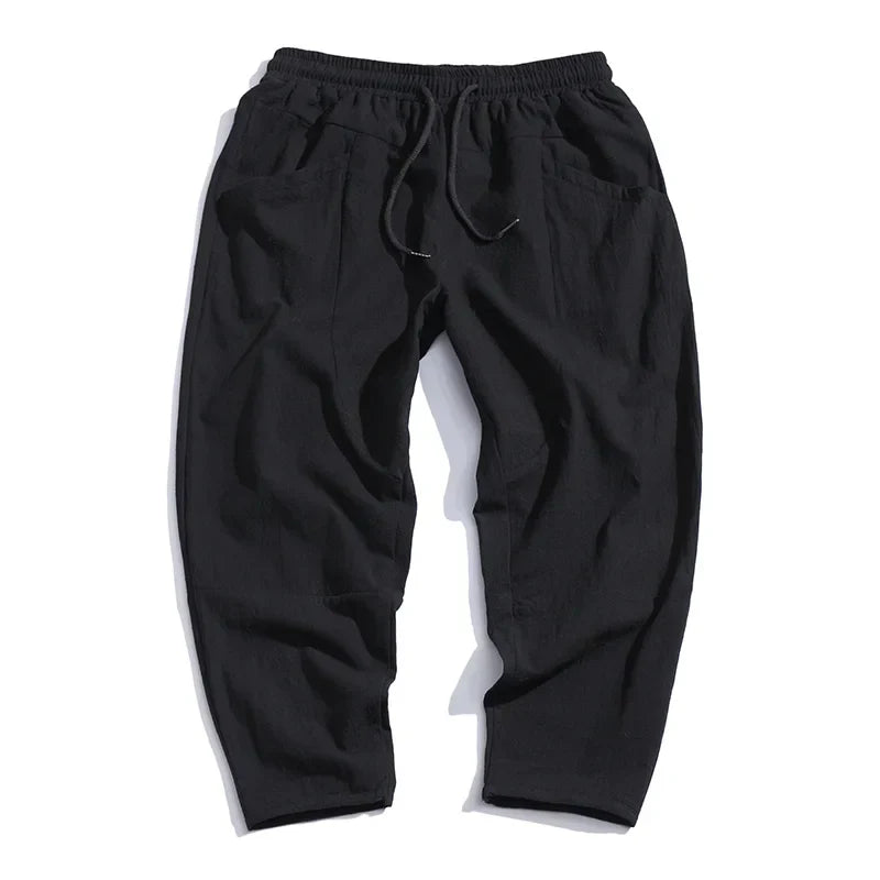 Gerade geschnittene Herren-Baumwollhose