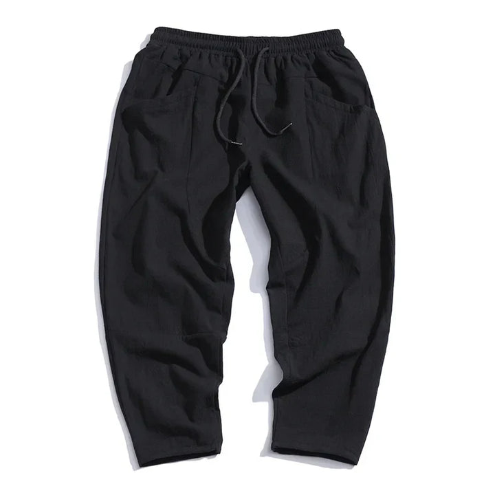 Gerade geschnittene Herren-Baumwollhose