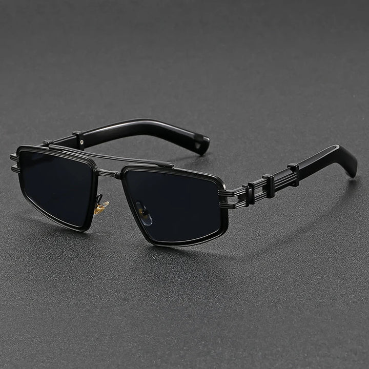 Unisex Retro Vollrahmen Sonnenbrille – Stilvolle UV Schutz Brille