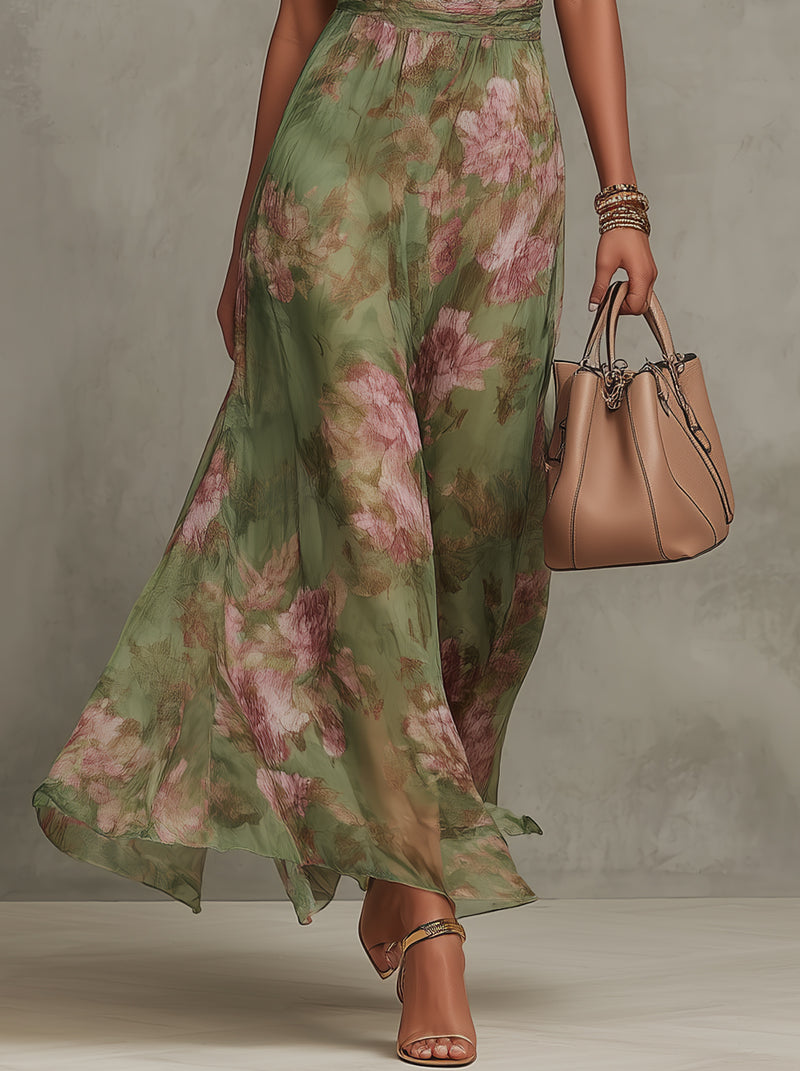 Serena Maxikleid: Elegantes Blumenmuster für Sommerabende 3