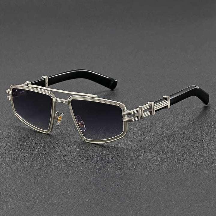 Unisex Retro Vollrahmen Sonnenbrille – Stilvolle UV Schutz Brille