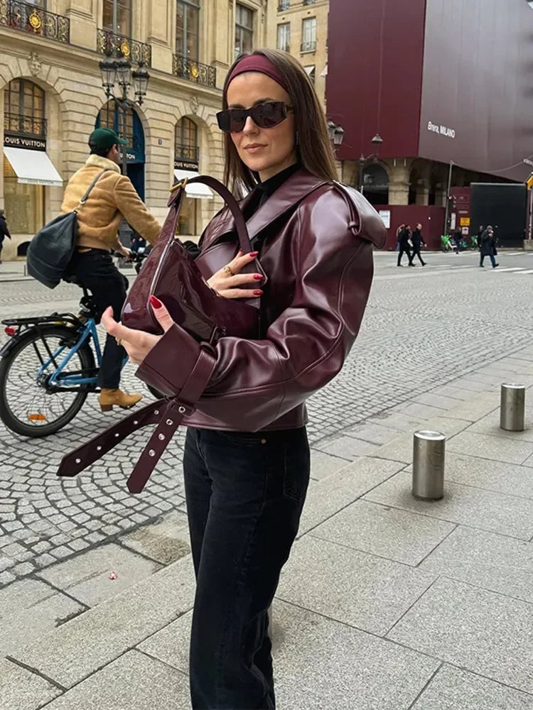 Stilvolle Jahrgang-Kurzjacke für Damen – Modern und Vielseitig 1