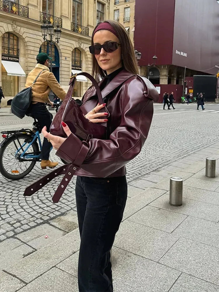 Stilvolle Jahrgang-Kurzjacke für Damen – Modern und Vielseitig 1