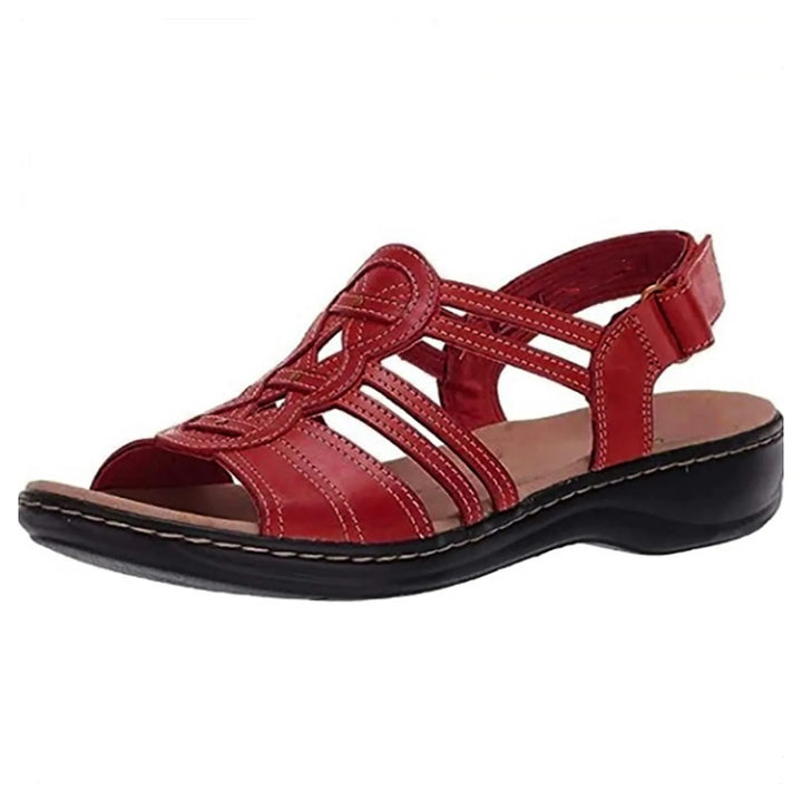 Stilvolle ergonomische Sandalen mit Fußstütze 1