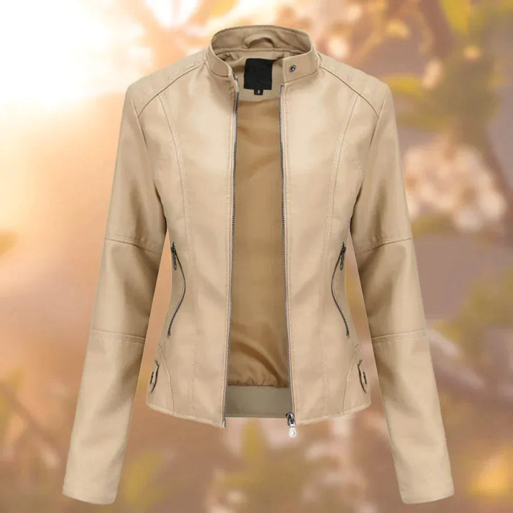 Stylische Damen Bikerjacke mit schlanker Passform für jeden Anlass 3