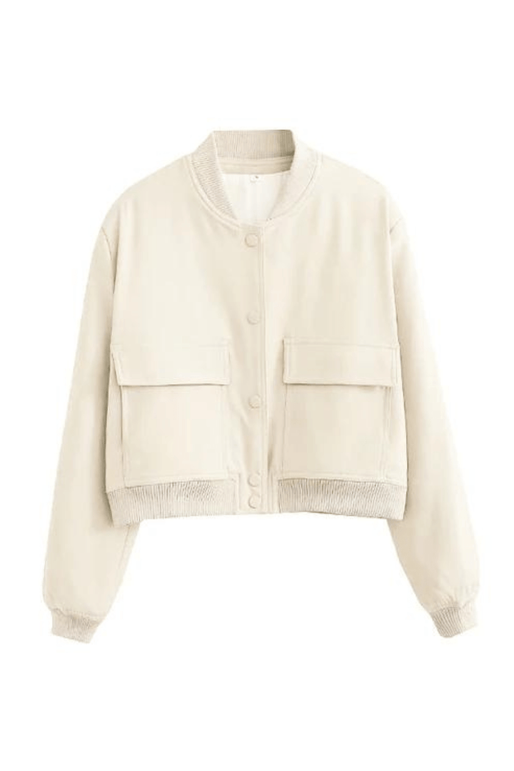 Stylische Damen Übergangsjacke im modernen College-Stil für jeden Anlass 0