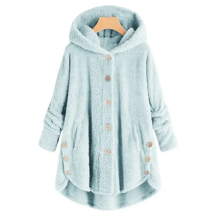 Stylische Fleece Jacke für Damen mit Kapuze – Ideal für frische Tage 0
