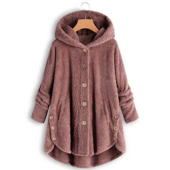Stylische Fleece Jacke für Damen mit Kapuze – Ideal für frische Tage 1