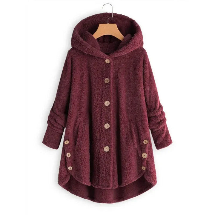 Stylische Fleece Jacke für Damen mit Kapuze – Ideal für frische Tage 2