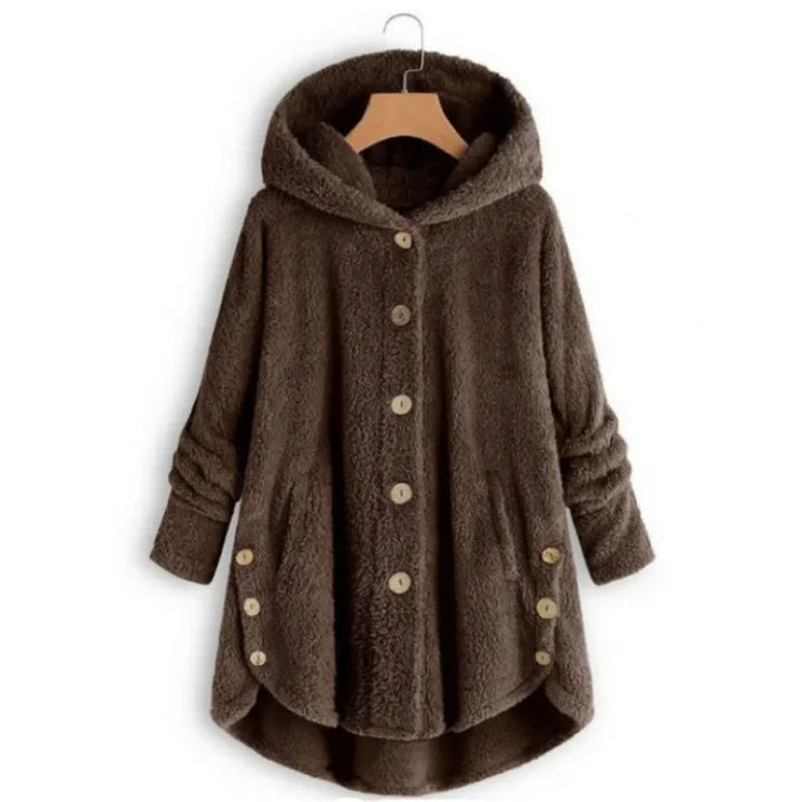 Stylische Fleece Jacke für Damen mit Kapuze – Ideal für frische Tage 3