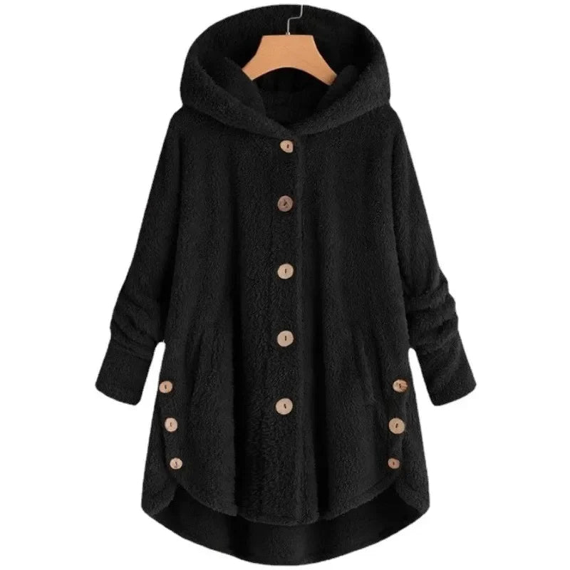 Stylische Fleece Jacke für Damen mit Kapuze – Ideal für frische Tage 4