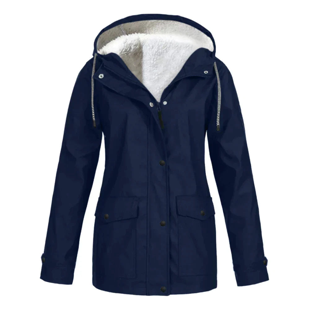 Stylische Regenjacke Damen Wasserdicht – Warm Und Elegant Für Jeden Anlass 4