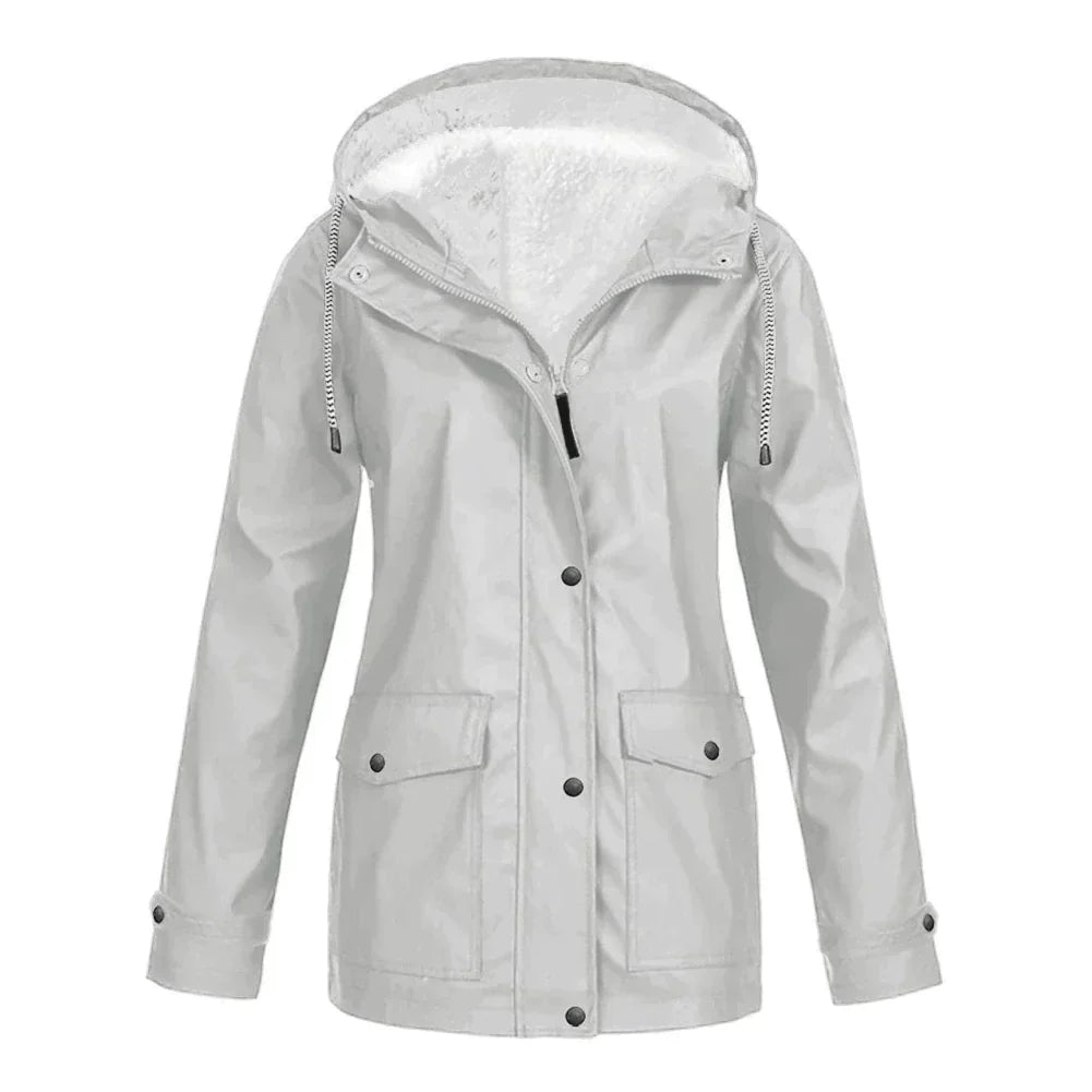 Stylische Regenjacke Damen Wasserdicht – Warm Und Elegant Für Jeden Anlass 6