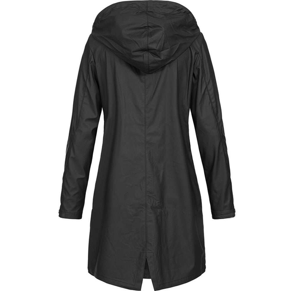 Stylische und wasserdichte Regenjacke für Damen – Mode trifft Funktion 1