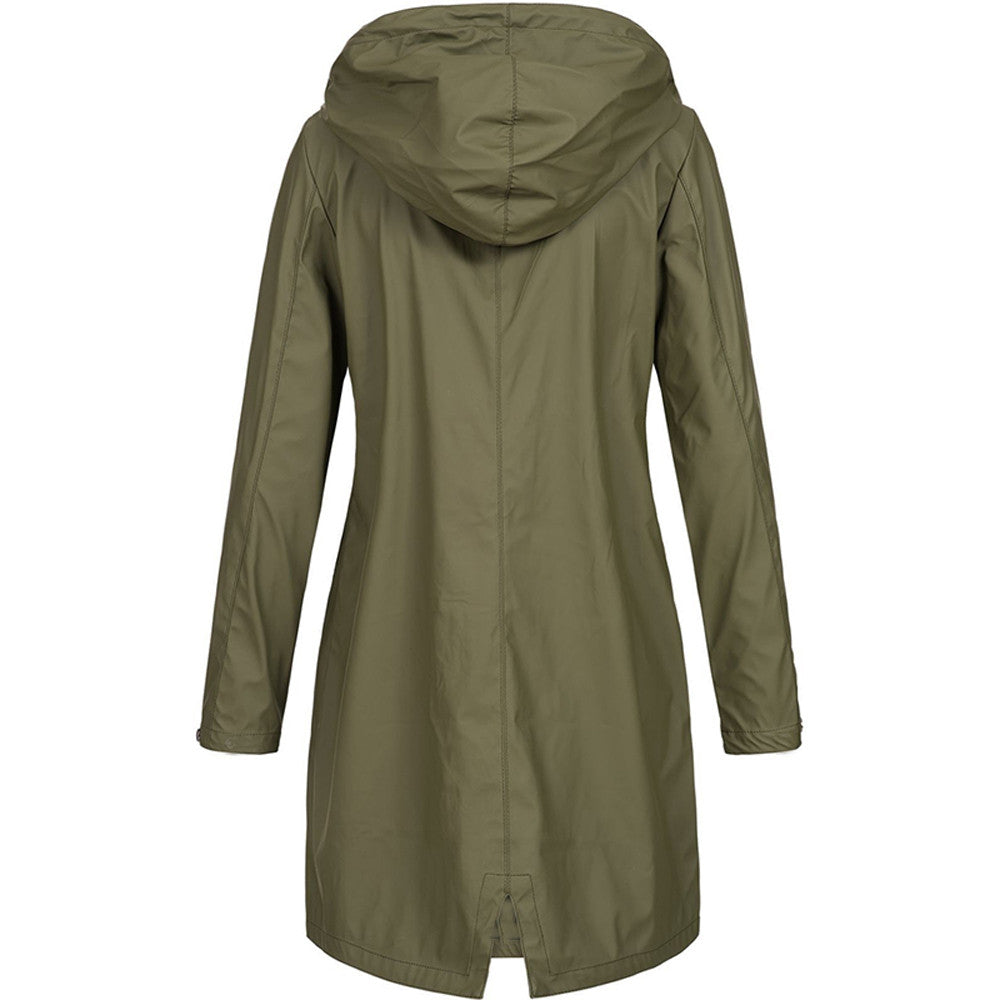 Stylische und wasserdichte Regenjacke für Damen – Mode trifft Funktion 2