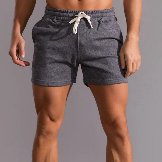 Herren Slim Fit Jogger Shorts Mit Taschen – Sportliche Freizeit Shorts
