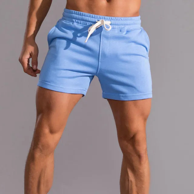 Herren Slim Fit Jogger Shorts Mit Taschen – Sportliche Freizeit Shorts