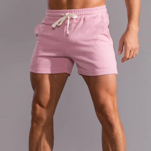 Herren Slim Fit Jogger Shorts Mit Taschen – Sportliche Freizeit Shorts