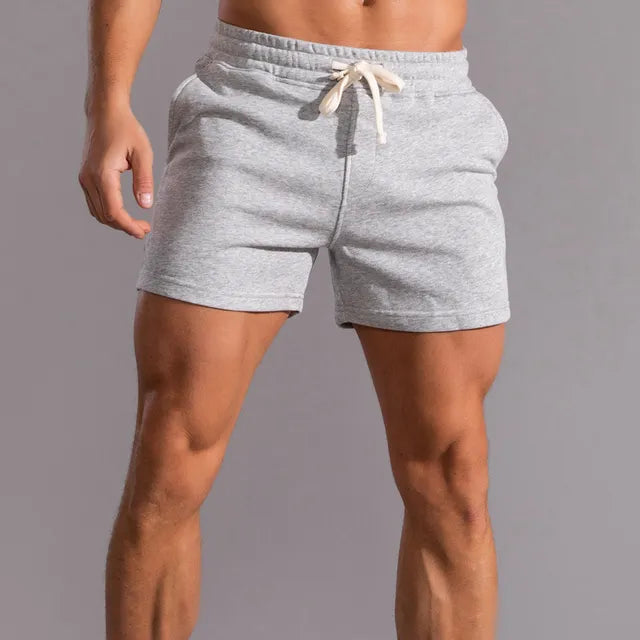 Herren Slim Fit Jogger Shorts Mit Taschen – Sportliche Freizeit Shorts