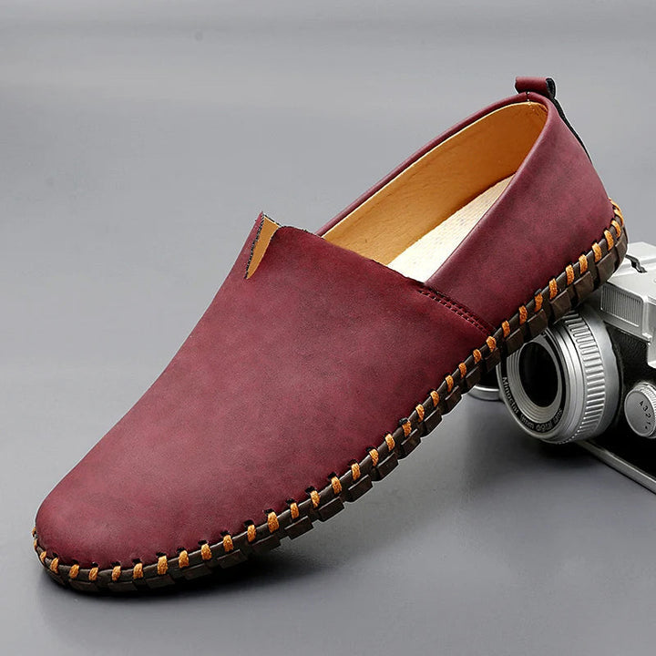 Herren Leichte Slip-On Loafer – Freizeitschuhe Mit Genähter Sohle