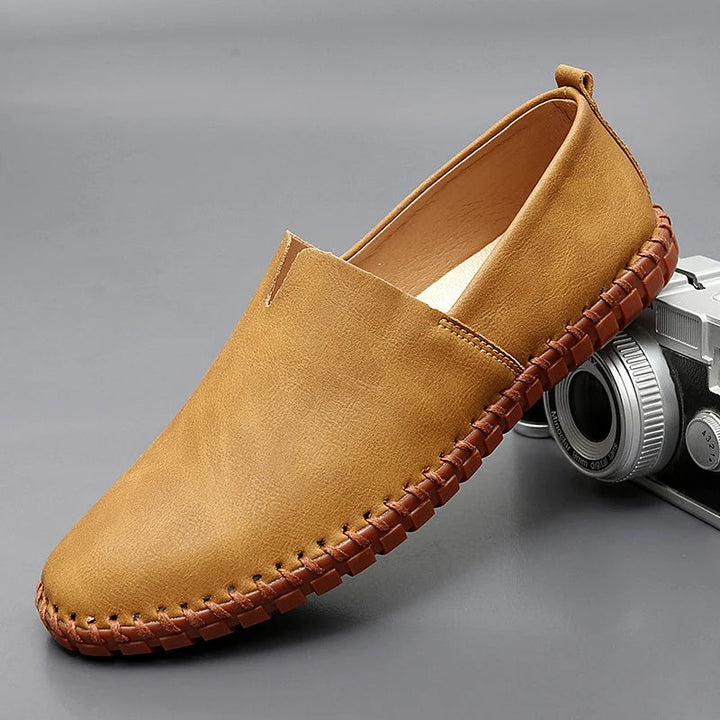 Herren Leichte Slip-On Loafer – Freizeitschuhe Mit Genähter Sohle