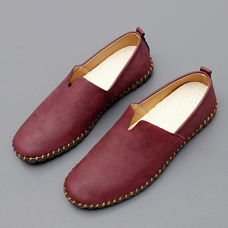 Herren Leichte Slip-On Loafer – Freizeitschuhe Mit Genähter Sohle