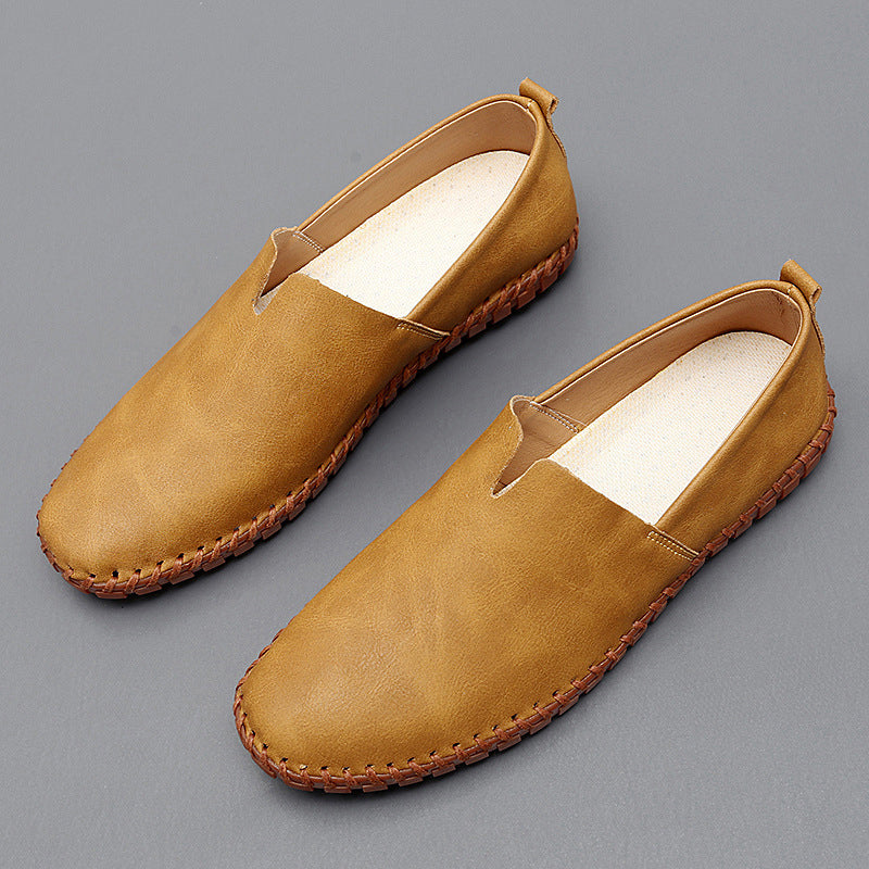 Herren Leichte Slip-On Loafer – Freizeitschuhe Mit Genähter Sohle