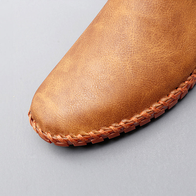 Herren Leichte Slip-On Loafer – Freizeitschuhe Mit Genähter Sohle