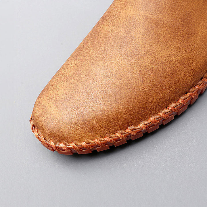 Herren Leichte Slip-On Loafer – Freizeitschuhe Mit Genähter Sohle