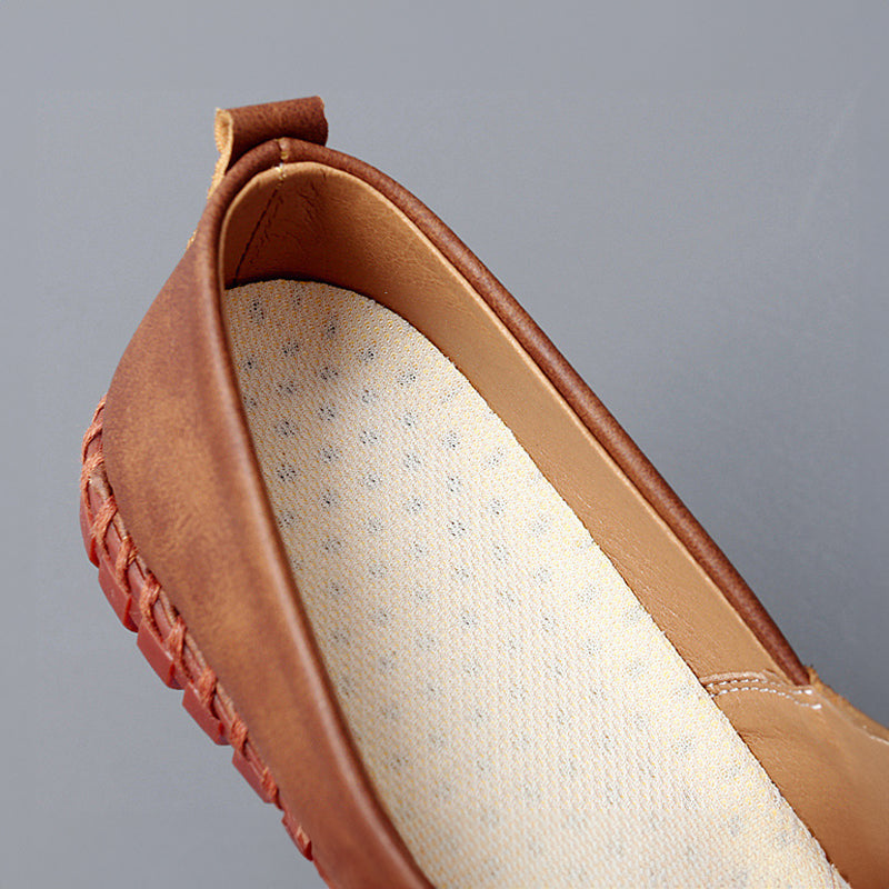 Herren Leichte Slip-On Loafer – Freizeitschuhe Mit Genähter Sohle