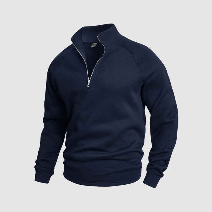 Herren Rollkragen Enganliegender Pullover