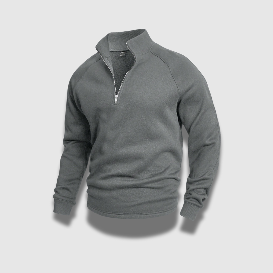 Herren Rollkragen Enganliegender Pullover