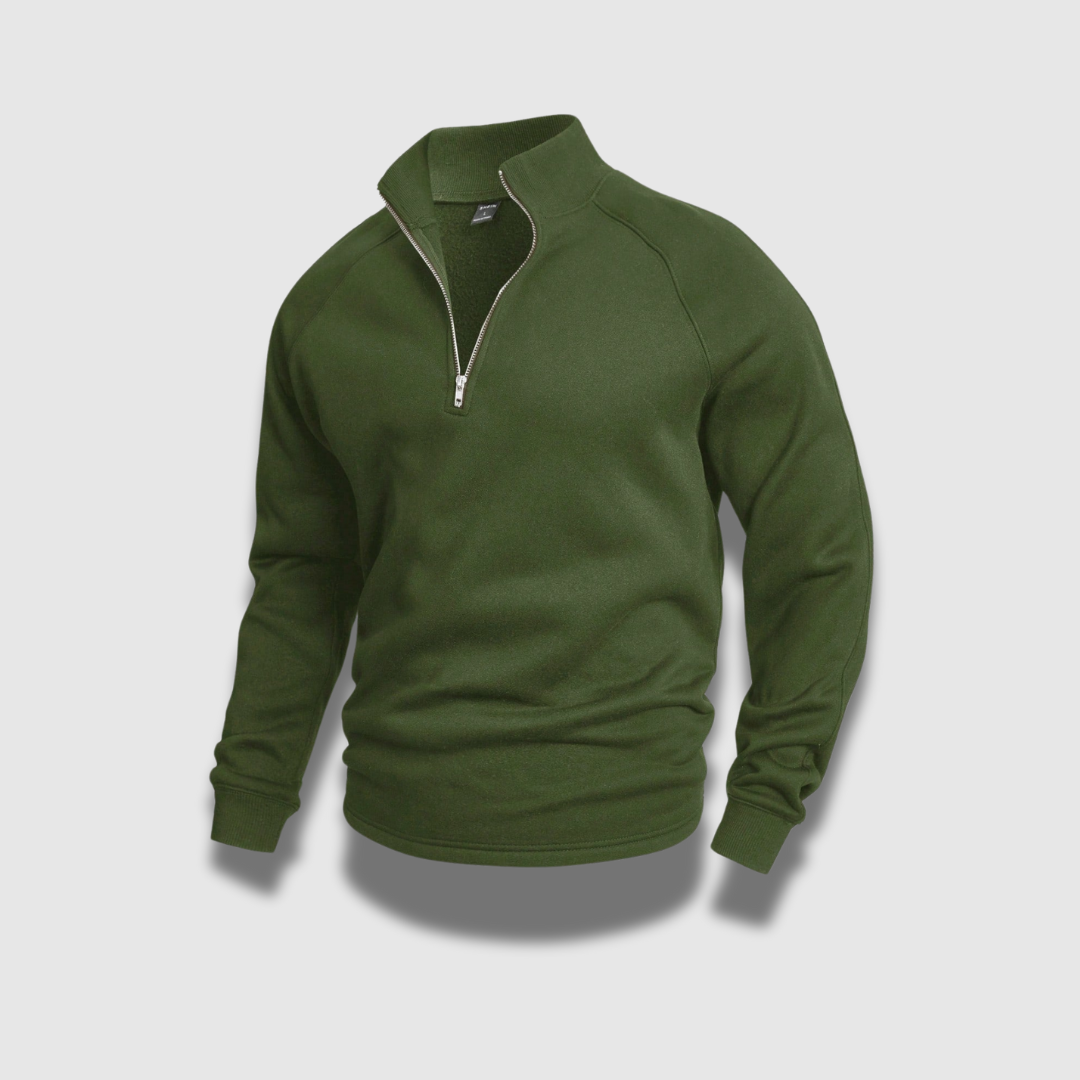 Herren Rollkragen Enganliegender Pullover