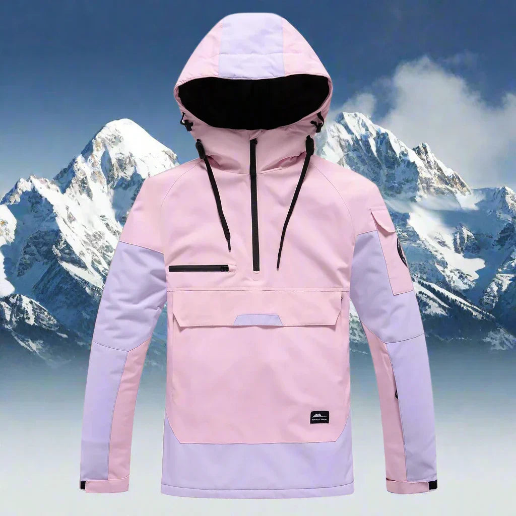 Unisex Winter Skijacke mit Kapuze – Vielseitiger Schutz für kalte Tage 0